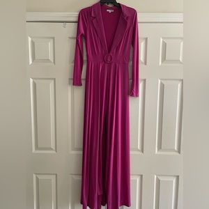 Magenta jumpsuit